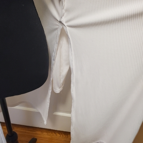 Splash White Lightweight Kimono Size 1X runs small - Picture 3 of 10